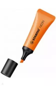 Текстмаркер "Neon" (скошенный, 2-5 мм, оранжевый) (15091)