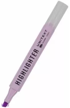 Текстовыделитель UniText, нежно-сиреневый