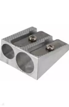 Точилка металлическая двойная