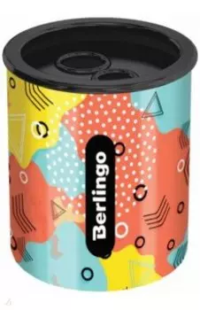 Точилка металлическая Memphis, 2 отверстия, с контейнером