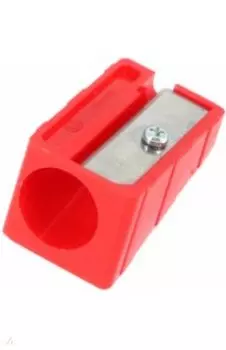 Точилка пластиковая одинарная 032, в ассортименте