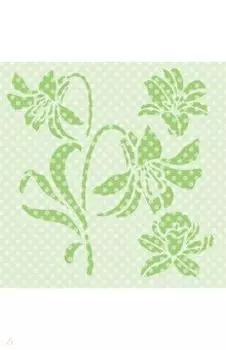 Трафарет для рисунка Цветы