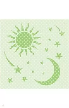 Трафарет для рисунка День и ночь