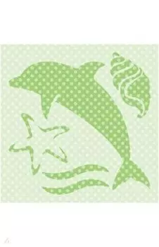 Трафарет для рисунка Морская тема