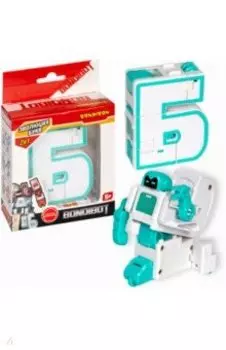 Трансформер 2 в 1 BONDIBOT буква "Б"