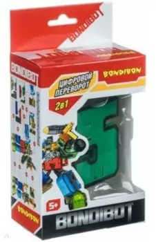 Трансформер 2в1 "BONDIBOT. Цифра 5" (YB188-35E/ВВ4353)