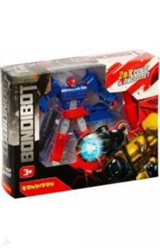Трансформер 2в1 Bondibot. Робот и пистолет, с проектором