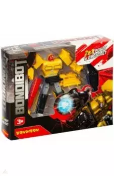 Трансформер 2в1 Bondibot. Робот и пистолет, с проектором
