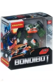 Трансформер. 2в1. Робот-зелёный внедорожник