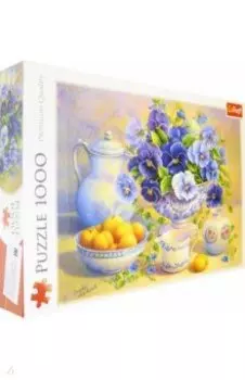 Trefl. Puzzle-1000. Букет фиалок