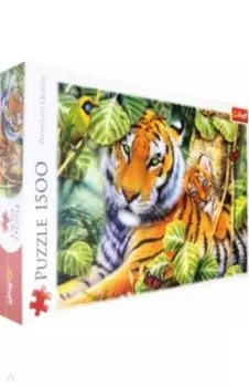 Trefl. Puzzle-1500. Два тигра (26159)