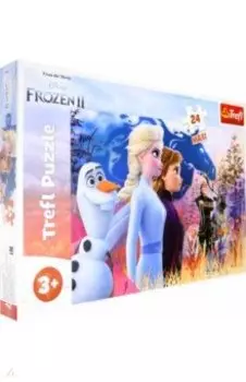 Trefl. Puzzle-24 MAXI. Волшебное путешествие, Фрозен2