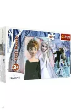 Trefl. Puzzle-30 MIDI Магия Фрозен (18275)