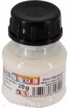 Тушь акриловая плакатная, белая, флакон, 20 гр.