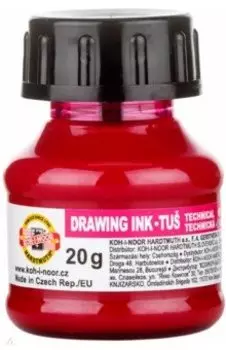 Тушь акриловая плакатная, маджента