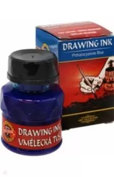 Тушь индийская, голубая ФЦ