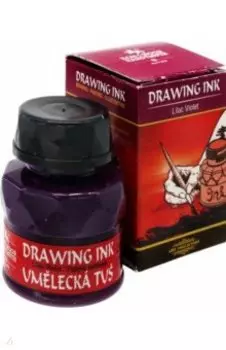 Тушь индийская, лиловый