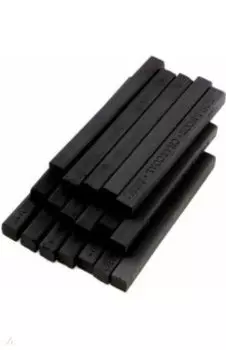 Уголь художественный искусственный, B, 18 штук