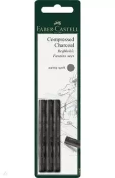 Уголь прессованный Pitt Monochrome , 3 штуки