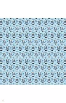 Упаковочная бумага PandaGift Blue