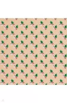 Упаковочная бумага Снеговик