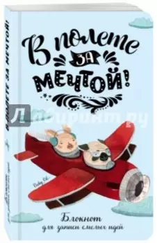 В полете за мечтой! Блокнот для записи смелых идей