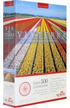 Via Terra. Пазл-500 "Цветочная геометрия" (05445)