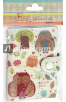 Визитница Совы, 10 карманов