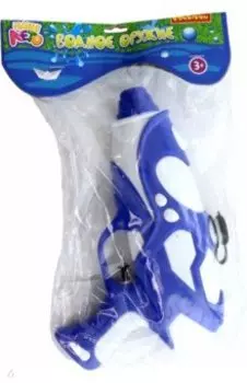 Водный бластер, бело-синий