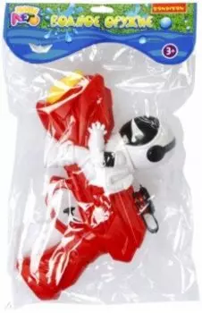 Водный пистолет с космонавтом, красный