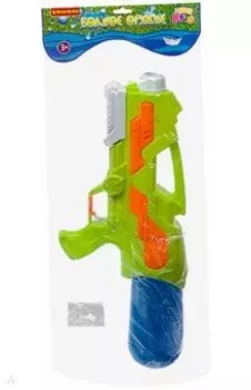 Водный пистолет с помпой, светло-зелёный