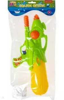 Водный пистолет с помпой, зелёный