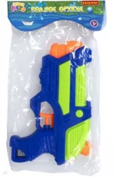 Водный пистолет, зелёно-синий