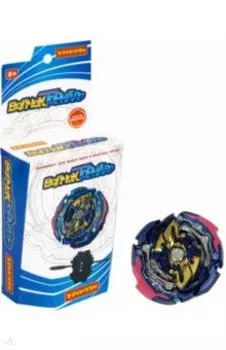 Волчок Торнадо Джокер, синий с золотым