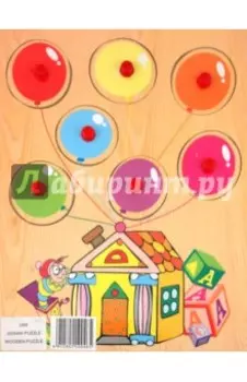 Игрушка деревянная Воздушные шары