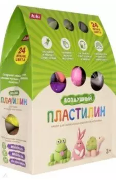 Воздушный пластилин, 24 цвета