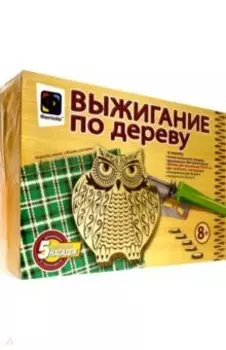 Выжигание по дереву Деревянная фигура Сова