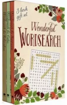 Wonderful Wordsearch. 3 book gift set