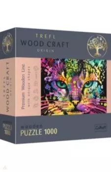 Wooden Puzzle-1000 20148 Красочный кот