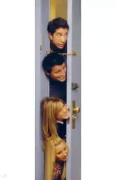 Закладка с резинкой. Friends