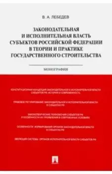 Законодательная и исполнительная власть субъектов РФ в теории и практике гос. строительства