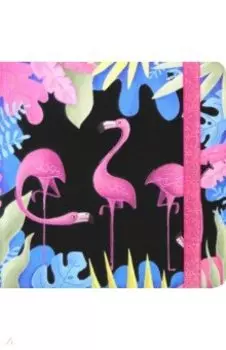 Записная книжка 120 листов, 130*130 мм "СОФТ-ТАЧ ЧЁРНЫЙ" (47737)