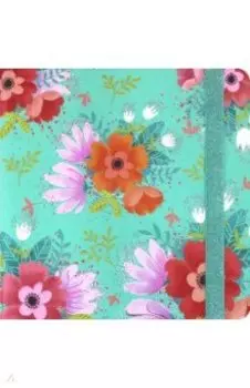 Записная книжка 120 листов, 130*130 мм "СОФТ-ТАЧ МЯТНЫЙ" (47739)