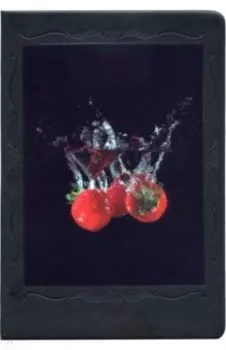 Записная книжка 3D "Клубника" (А5, 80 листов, кожзам) (NB-3D-ST)