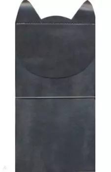 Записная книжка, 64 листа, 115x215мм, САРИФ СЕРЫЙ, резинка (50210)