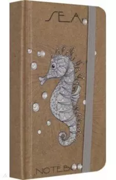 Записная книжка 80 листов, А7 "Морская фантазия" (С3356-08)