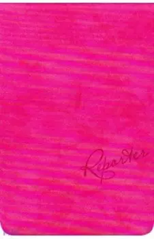 Записная книжка 96 листов, 9x14 см "ДЖИН ДЕЛОВАЯ МАЛИНОВАЯ" твердый переплет (50197)