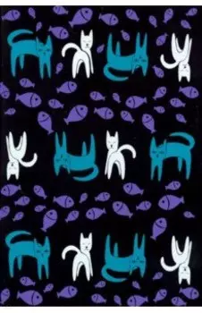 Записная книжка 96 листов, А5 "ЗАМША ЧЁРНАЯ" мягкая обложка (50169)