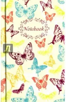 Записная книжка. Бабочки. Ажур. 80 листов. 90х143 мм. (39826-30)