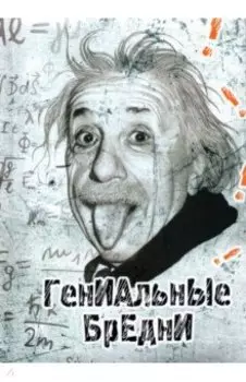 Записная книжка Гениальные бредни, 128 листов, клетка, А5